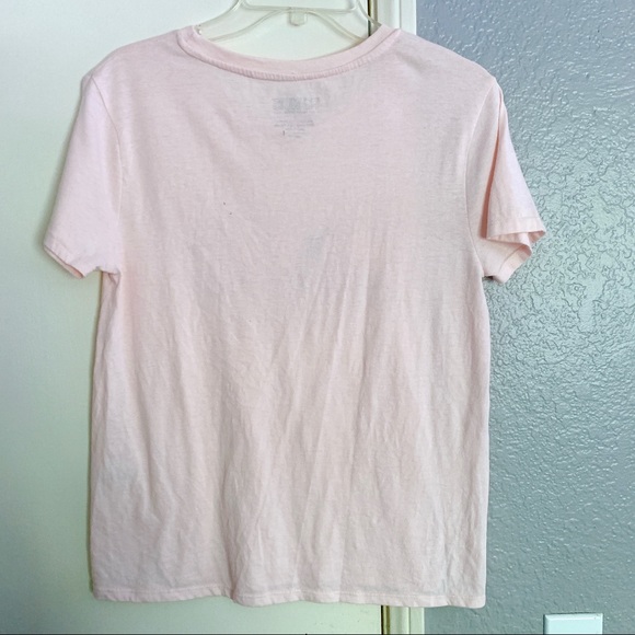 Peanuts / Snoopy & Friends pink tee tshirt top M - Picture 3 of 4